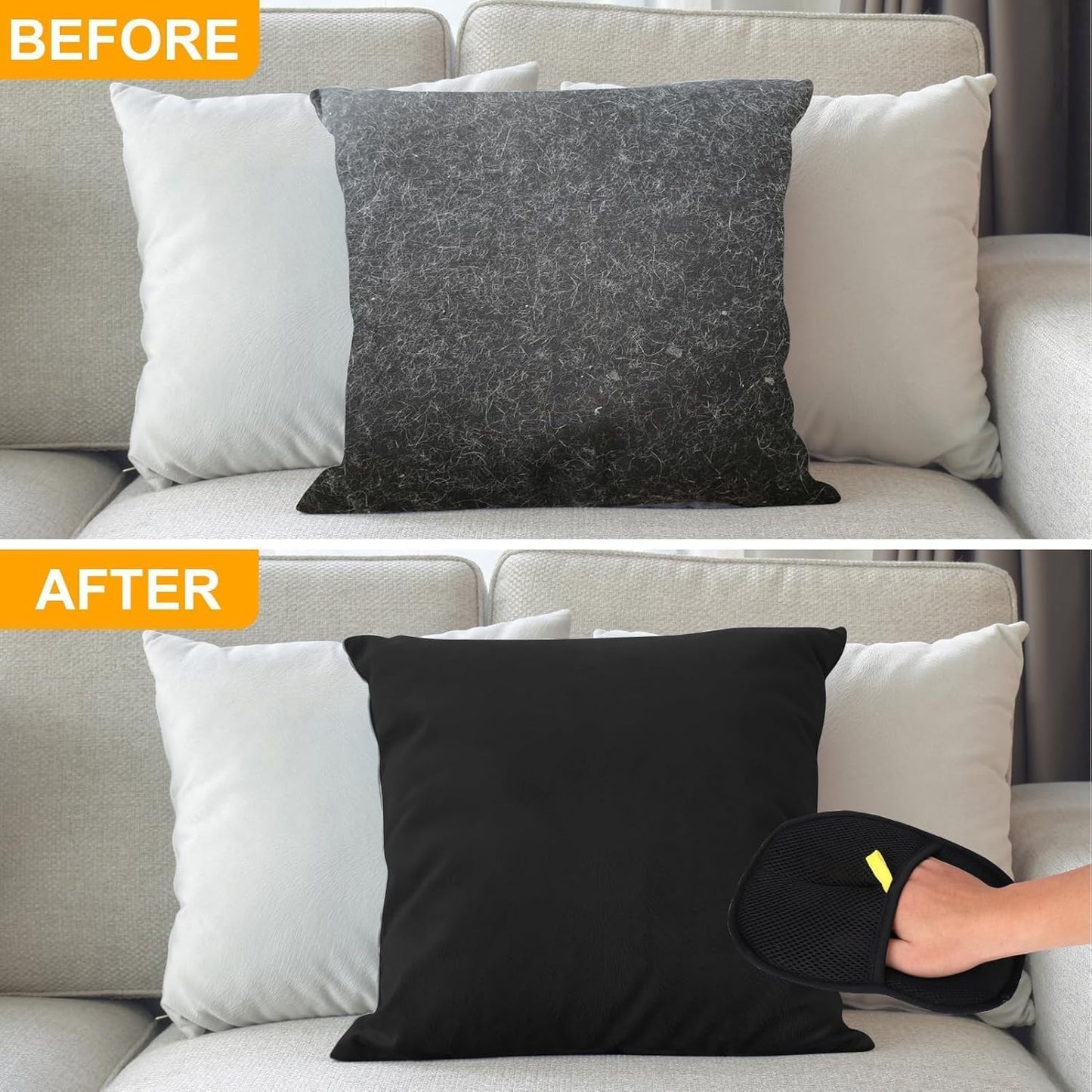 Pet Hair Removal Cleaning Gloves by SNUK®