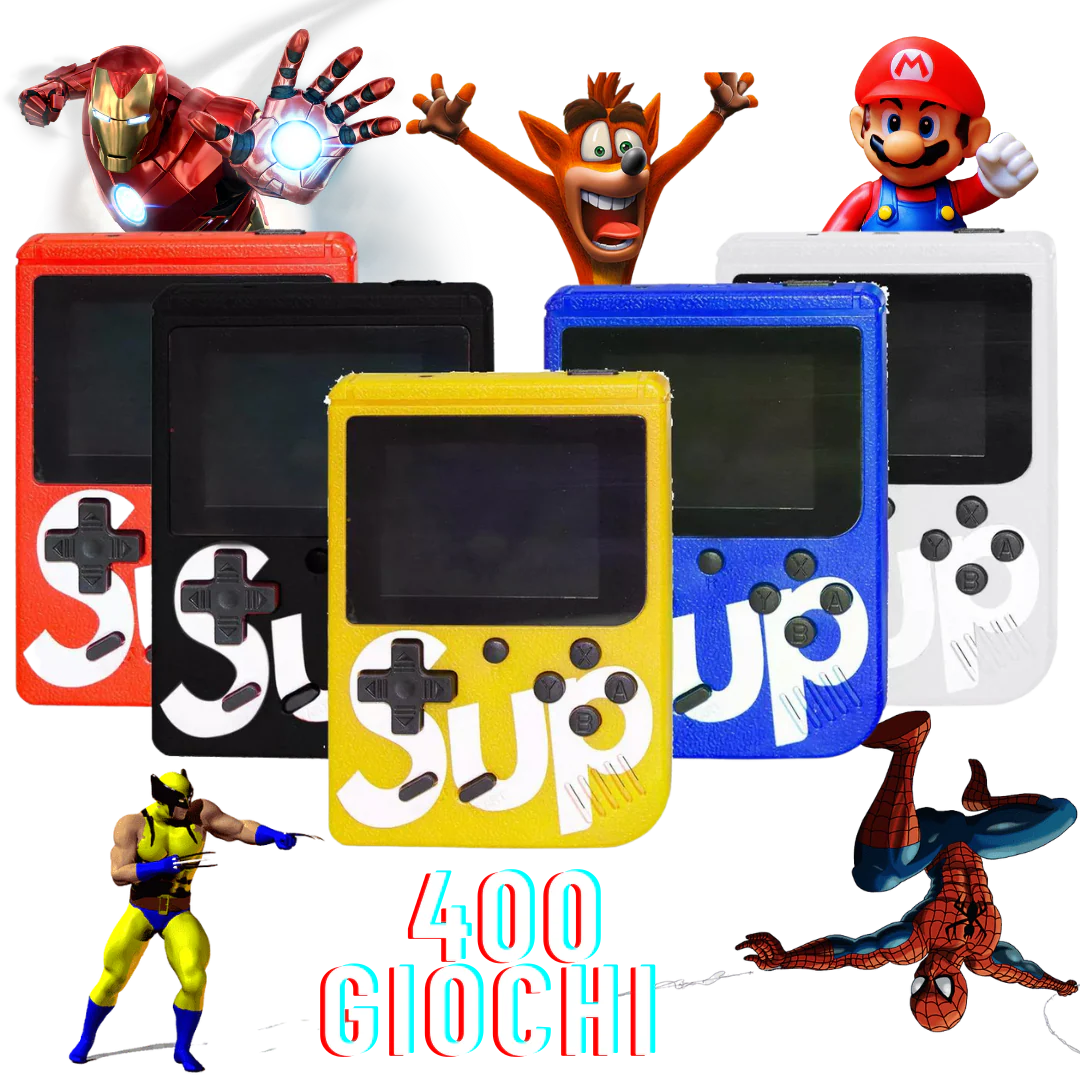 Retro GameBox 400 in 1 Games with Remote (Premium Quality) by SNUK®